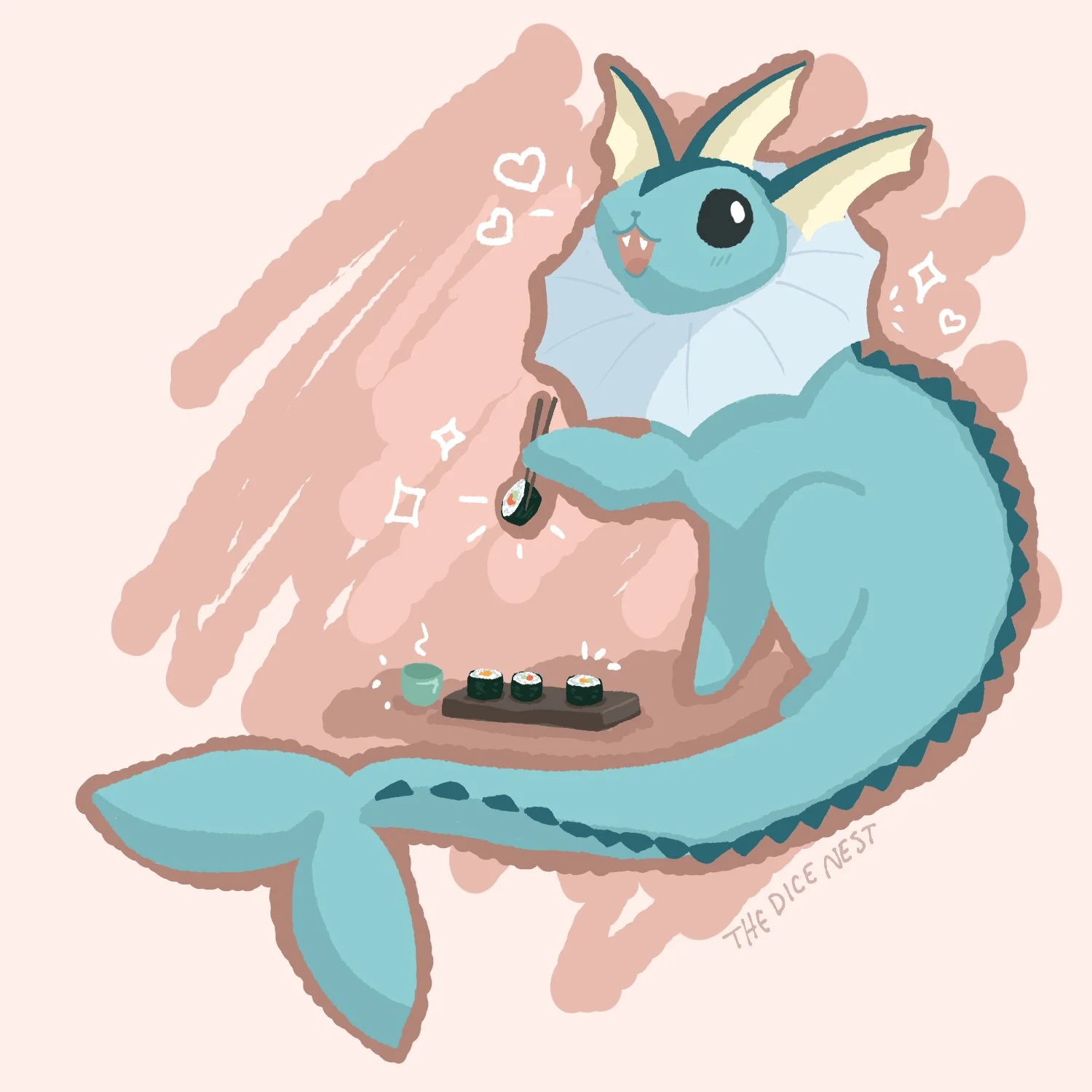 My favorite pokemon is Vaporeon, ever since I was given a shiny Vaperon card in like, second grade. I've still got it though!