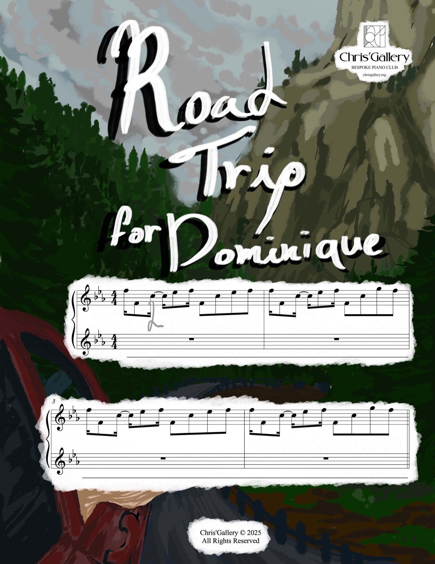 Road Trip, for Dominique 