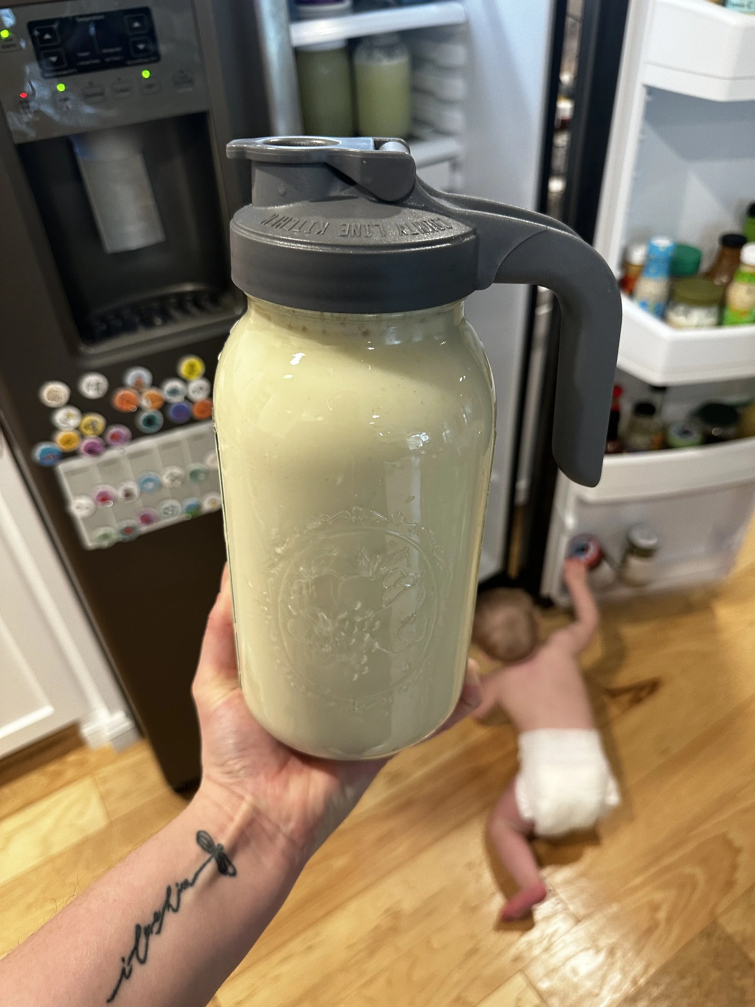 Homemade Raw Milk Formula