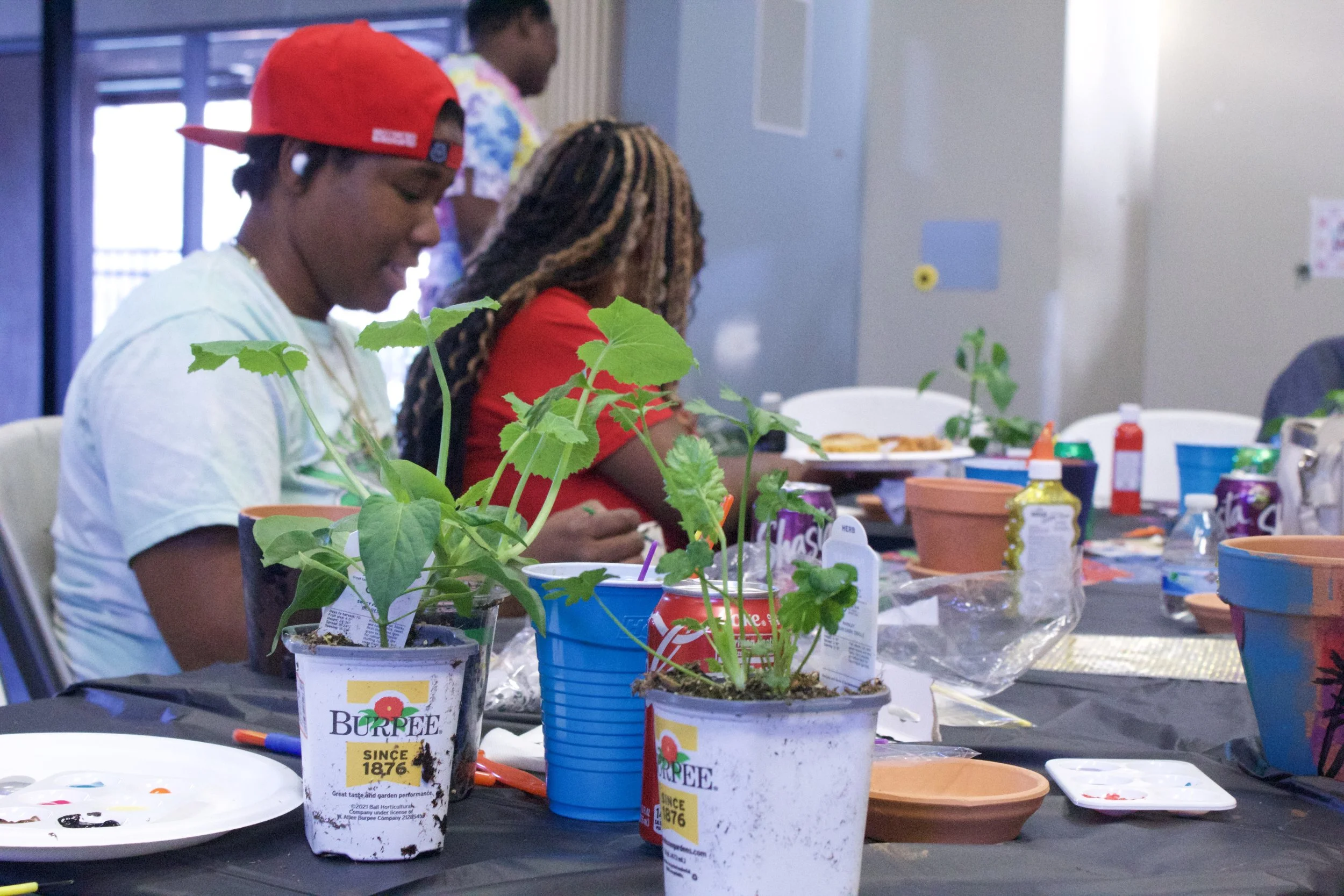 Northpointe Afterschool Program hosts Plant &amp; Sip Community Event in Honor of Earth Day