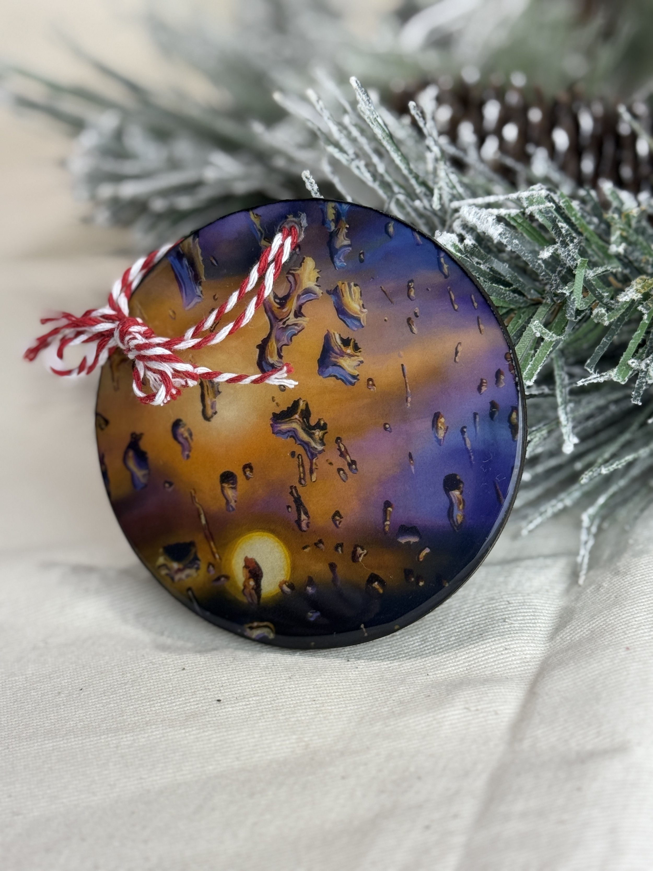 Maiden at Broadway Ornament