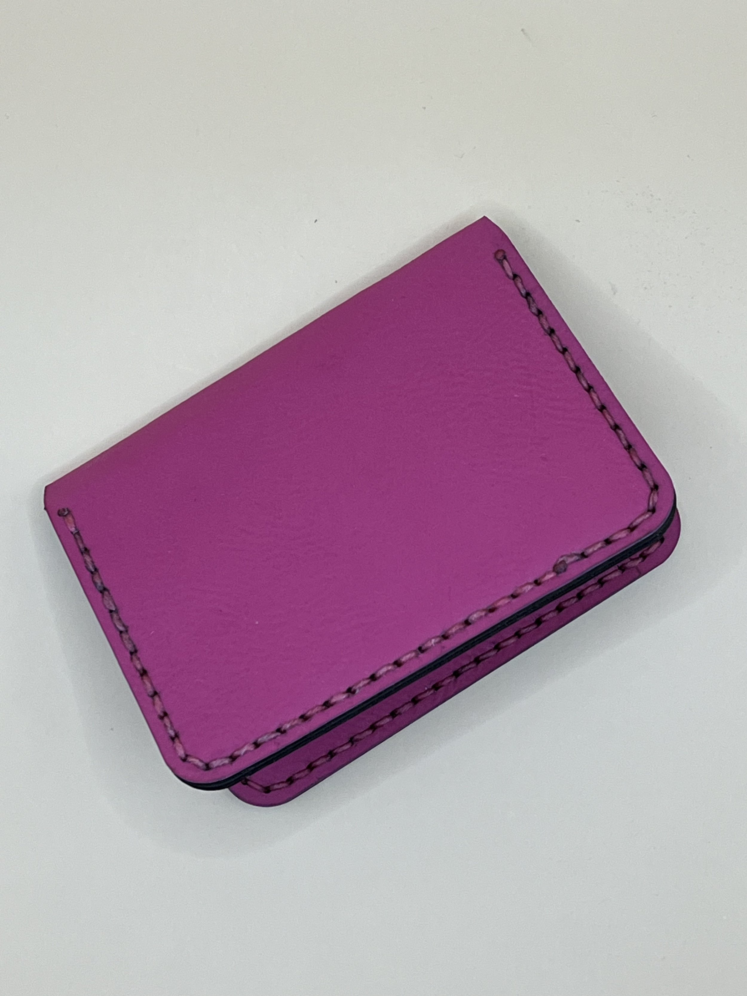 Pink Three Pocket Wallet