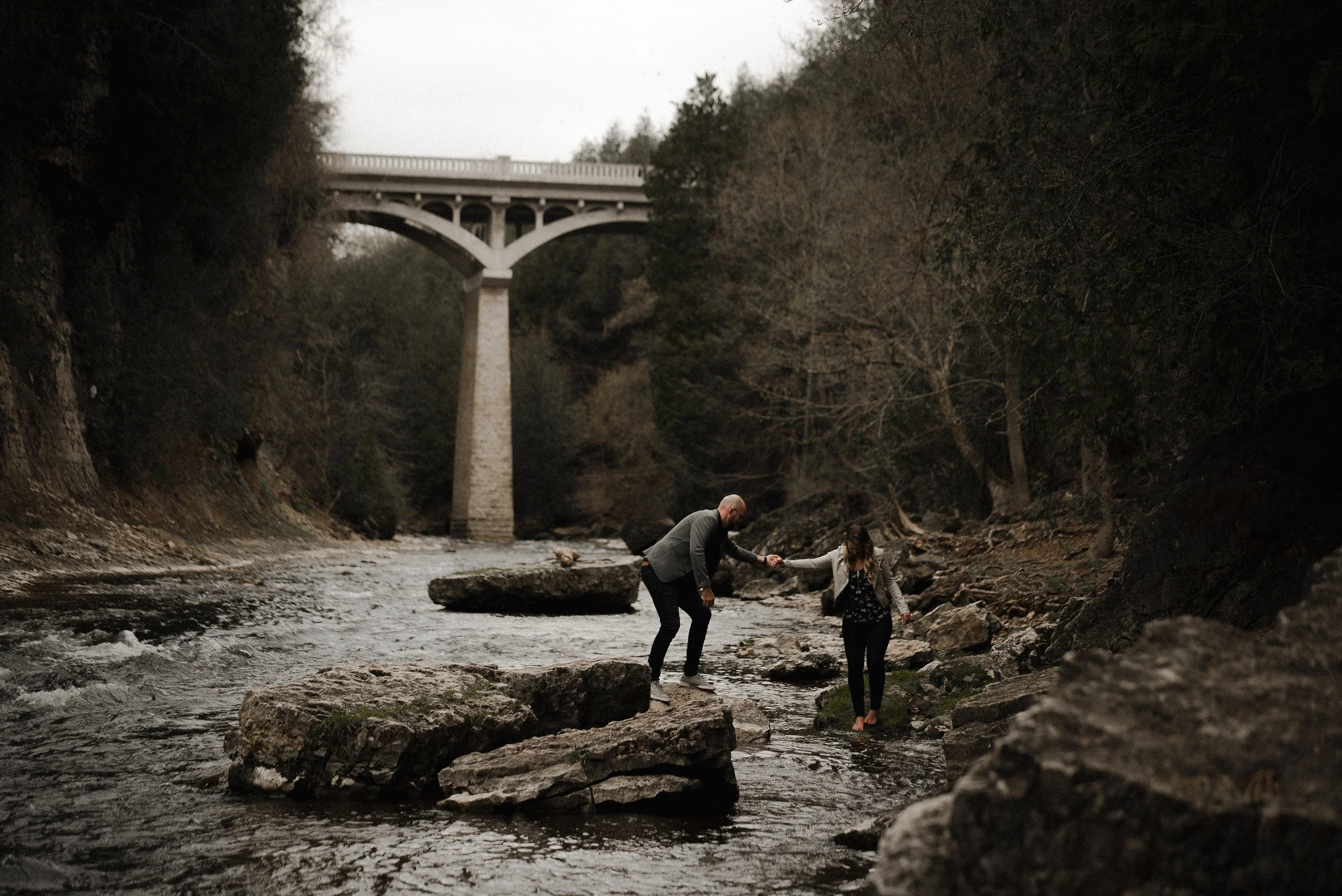 Carley &amp; Evan - Elora Ontario Engagement Session