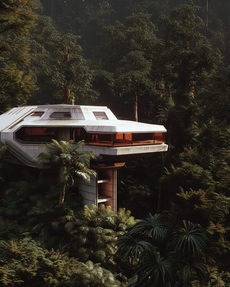 Architectural Jungle Futurism 
.
.
.
.
.
.
.
.
.
.
.
.
.
.
#archilover #archiconcept #ArchitecturalJungleFuturism #JungleModern #FuturisticDesign #NatureAndArchitecture #DesignInNature #ArchitecturalMarvel #JungleVibes #ModernistGem #EcoArchitecture 