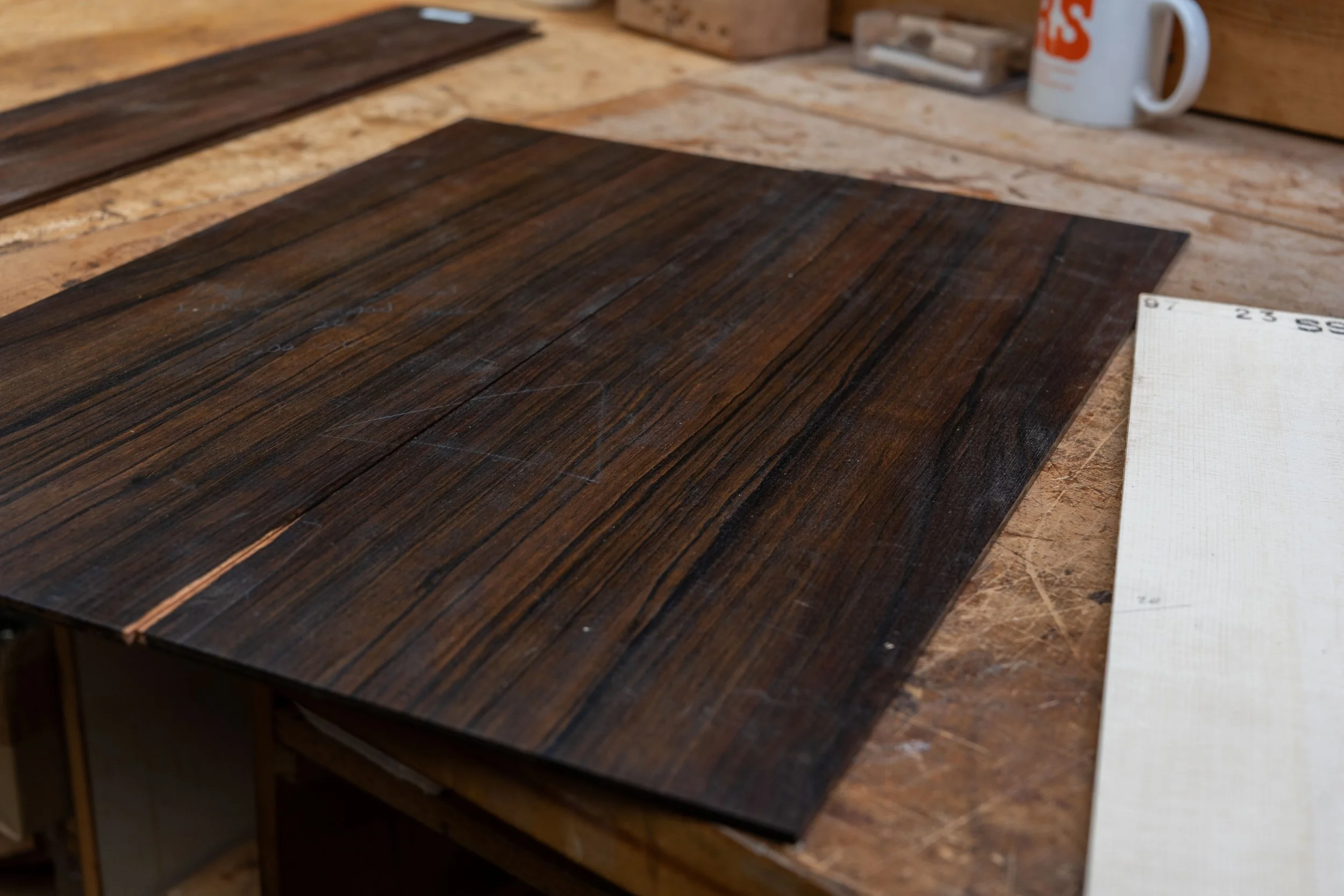 Malaysian Blackwood back and sides.