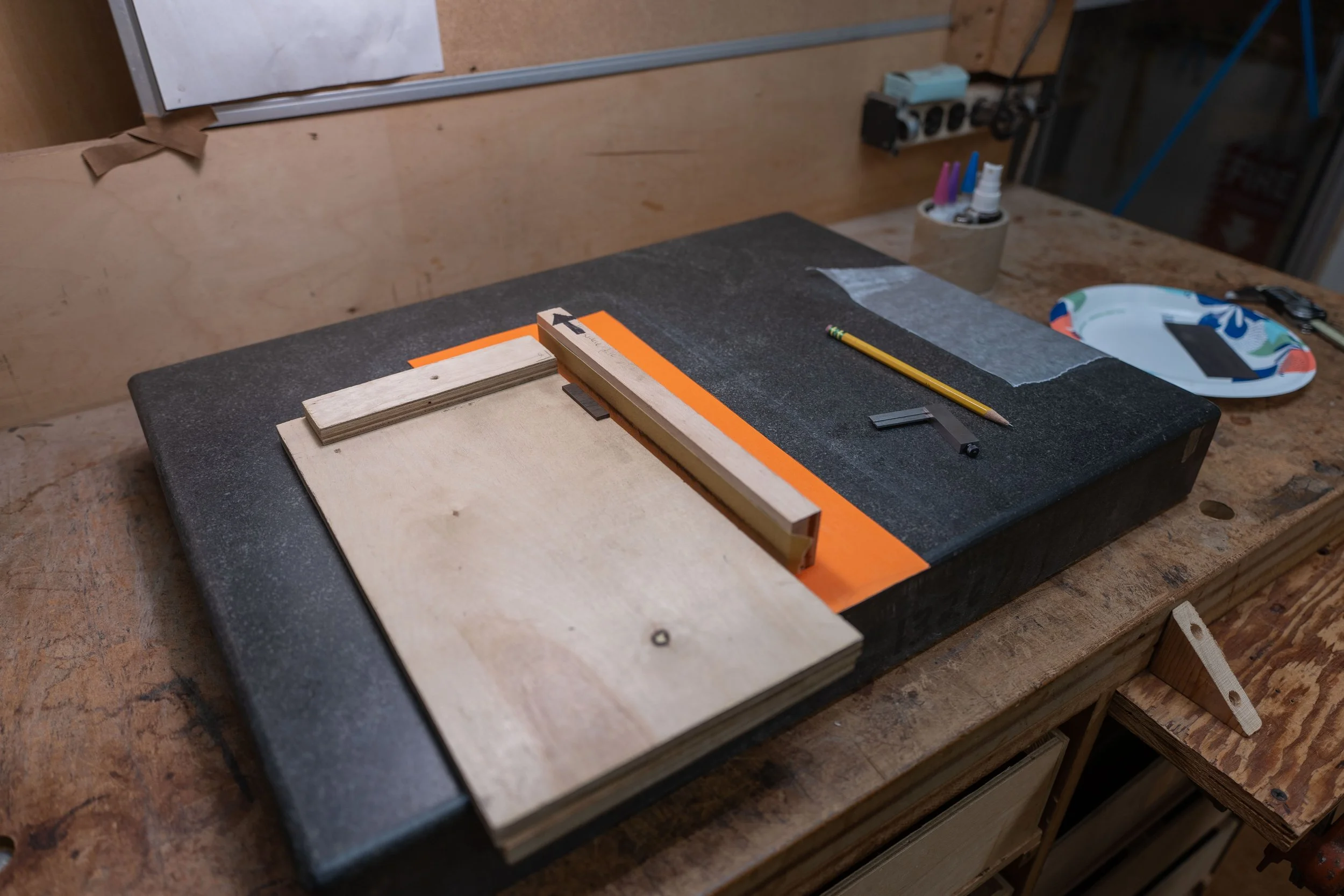 The sides had to be nice and square. 