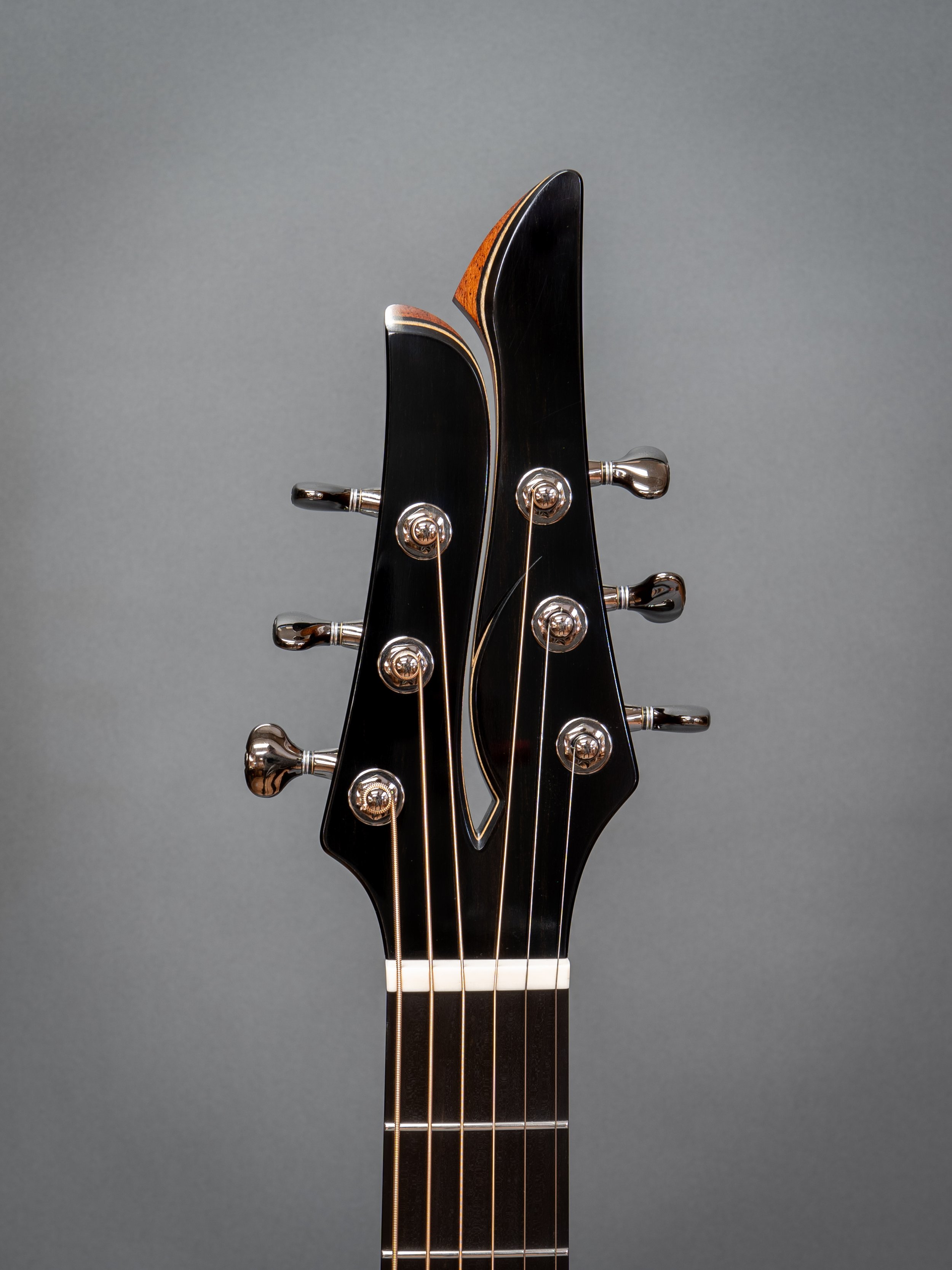 Silverman guitar split headstock
