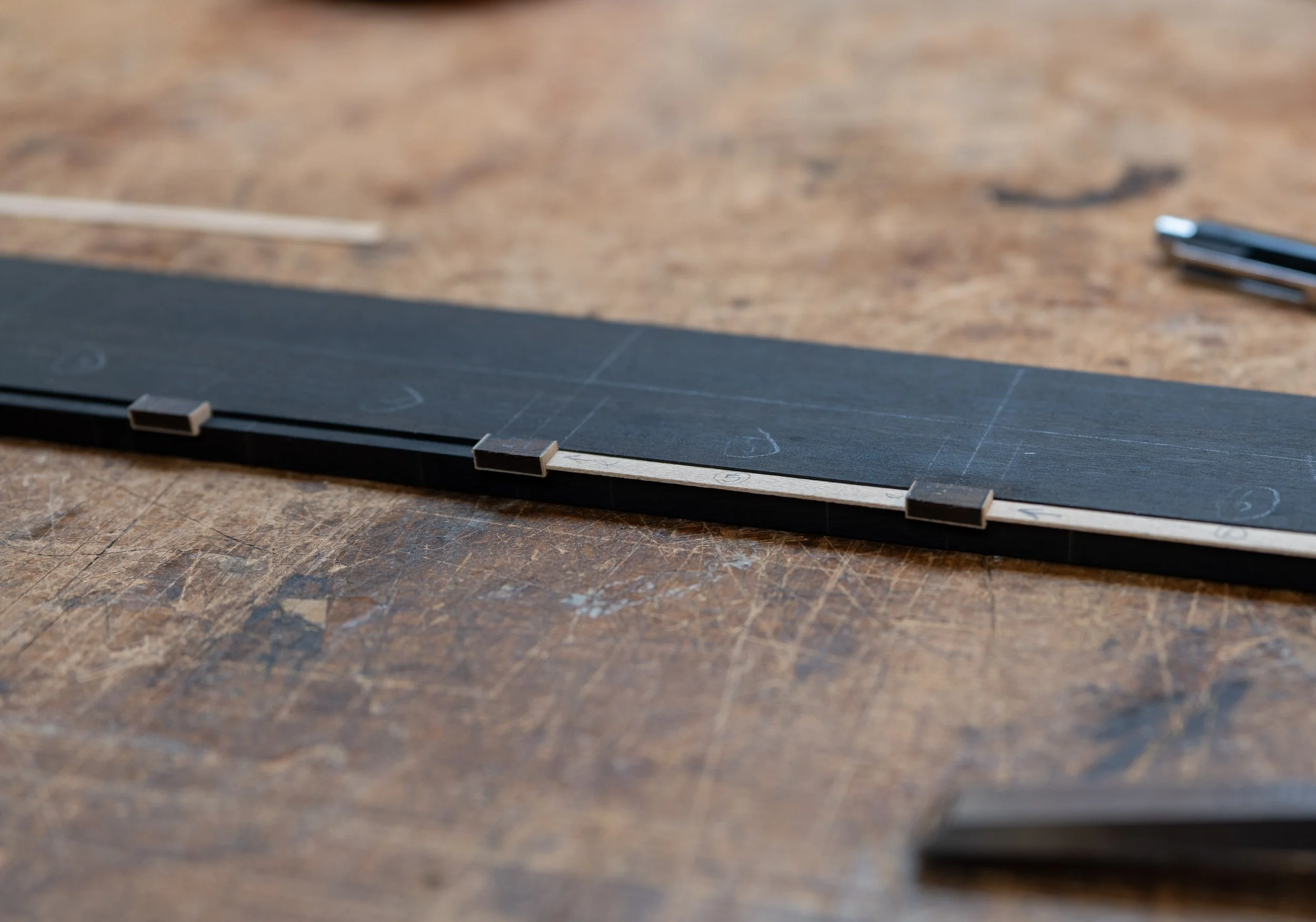 Silverman fretboard side markers inlay