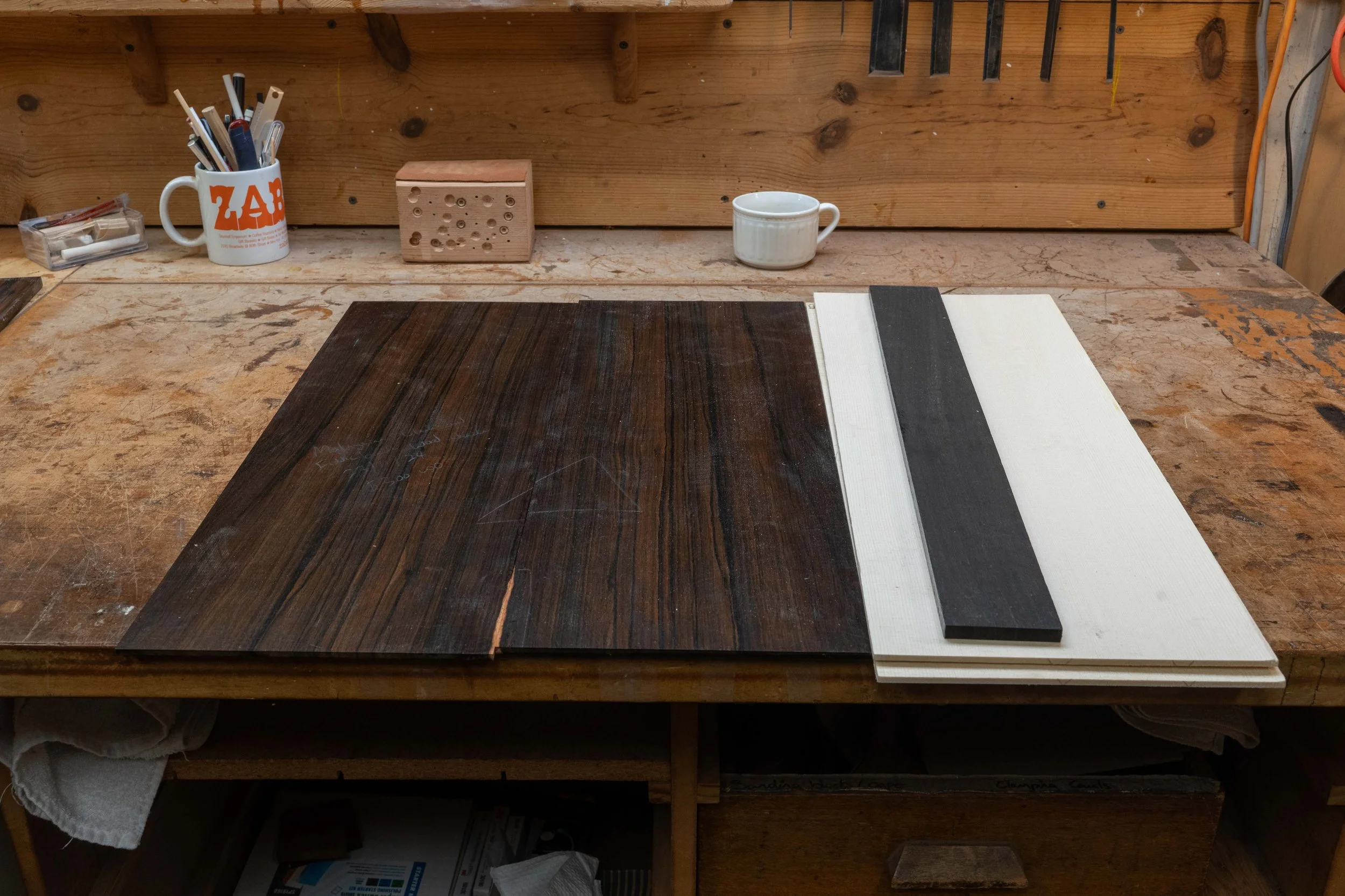 Some of the wood for this MD build.