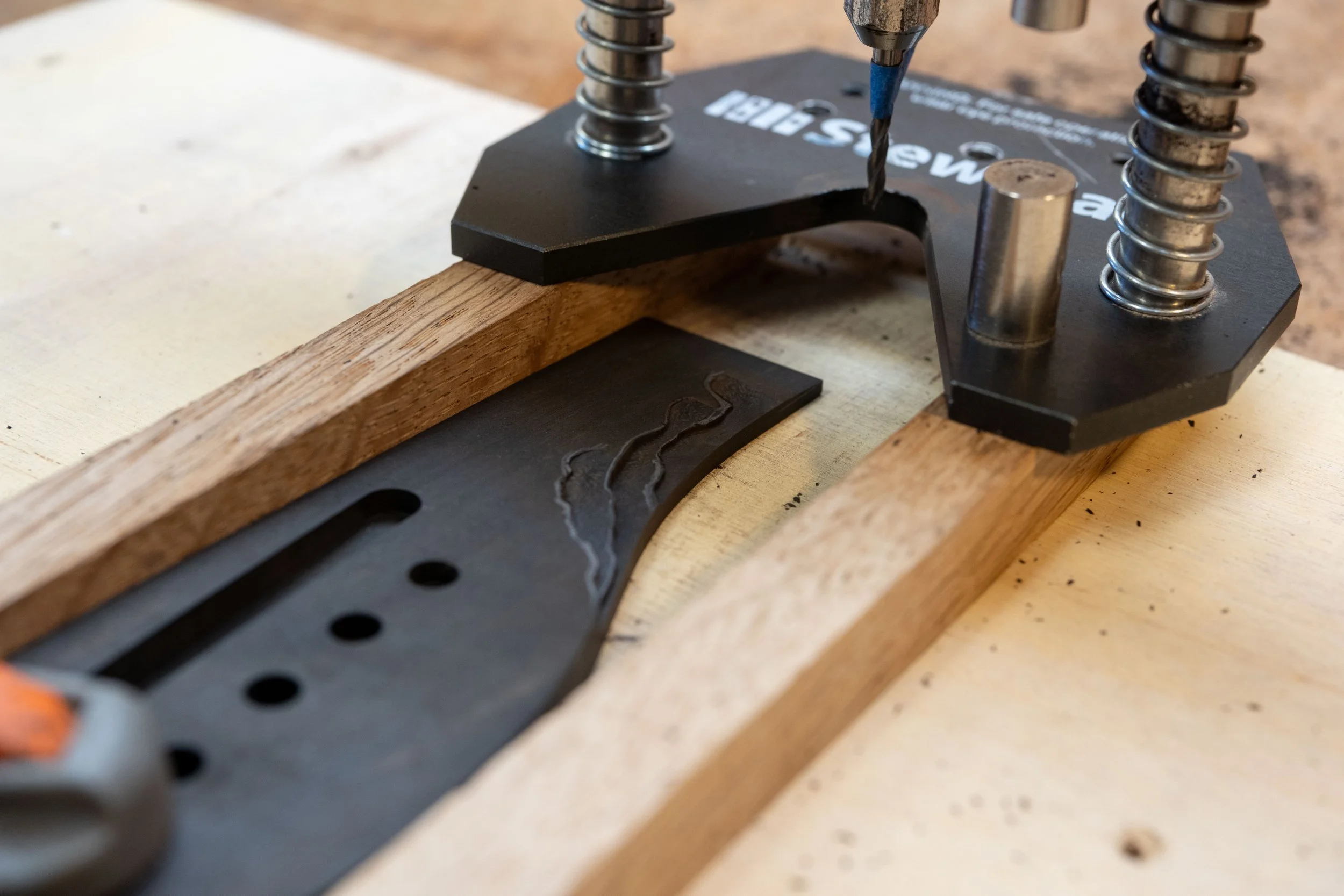 Cutting rock bark texture on a bridge.