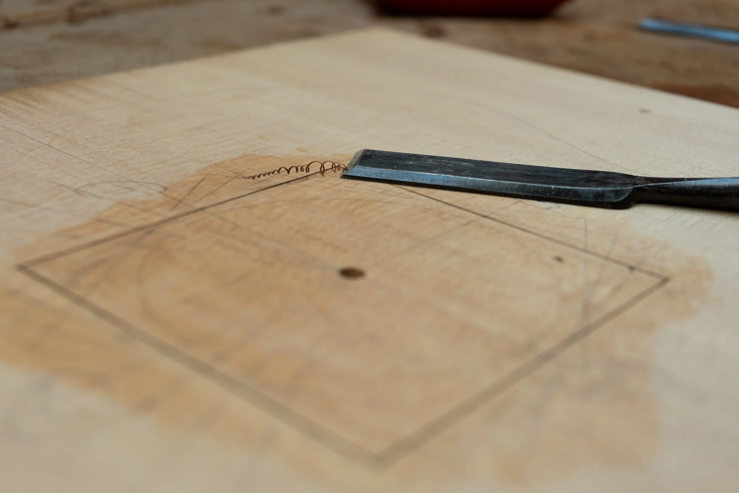 And then trimmed flush. 