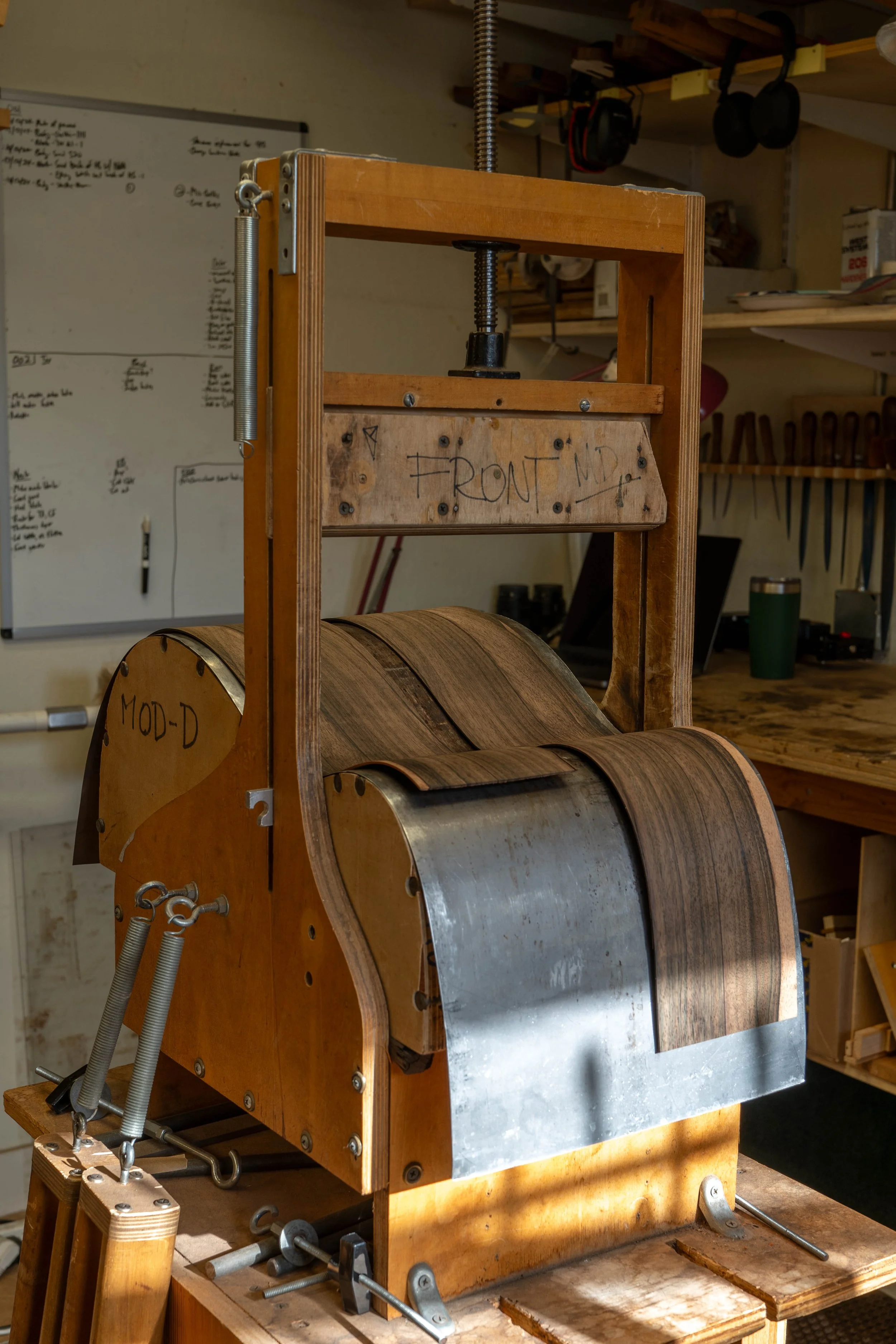 Sides after bending.