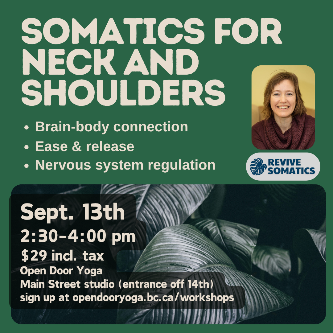 Somatics for Neck and shoulders