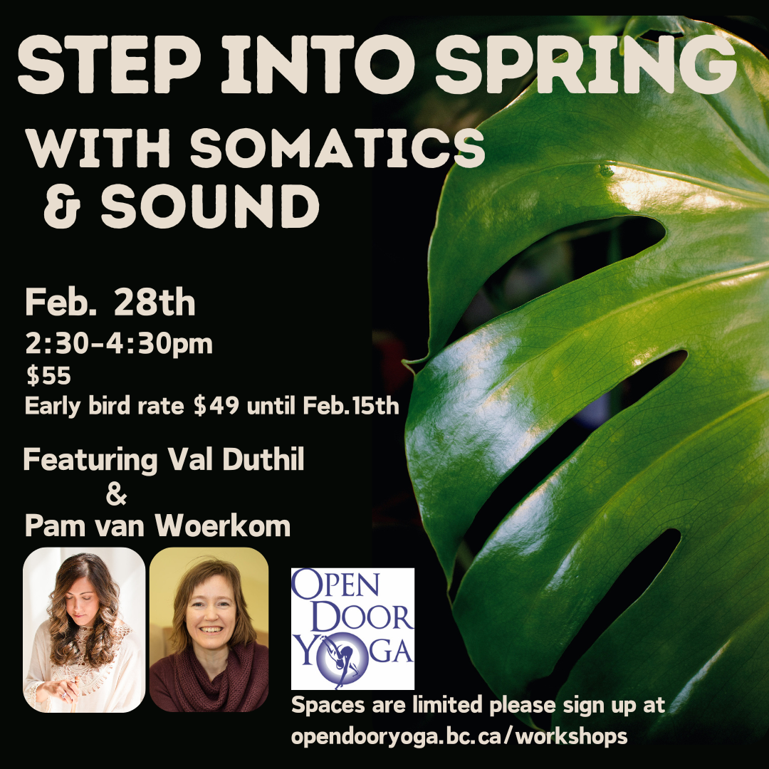 Step into Spring with Somatics & Sound