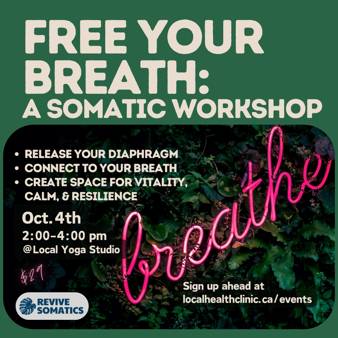 Free Your Breath: A Somatic Workshop