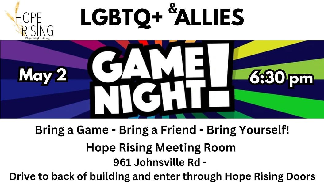 LGBTQ+ & ALLIES Game Night