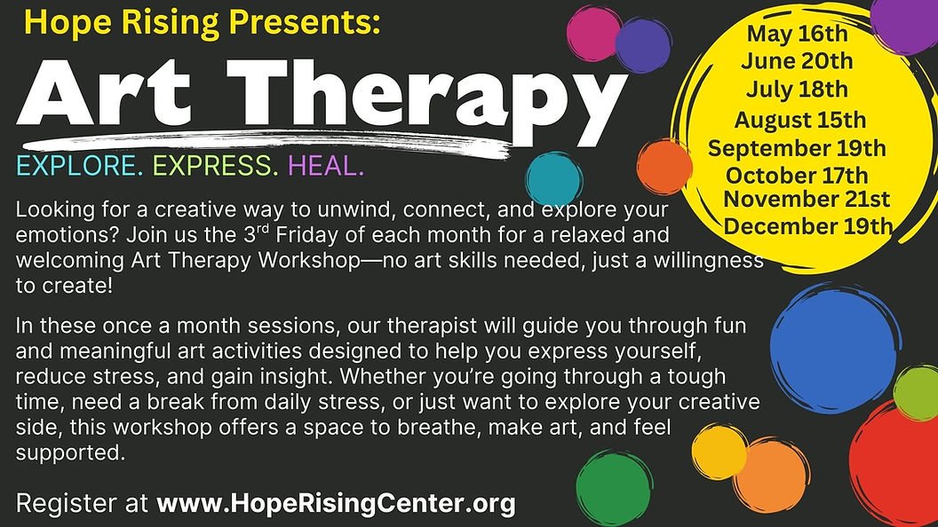 Art Therapy: Explore, Express, Heal