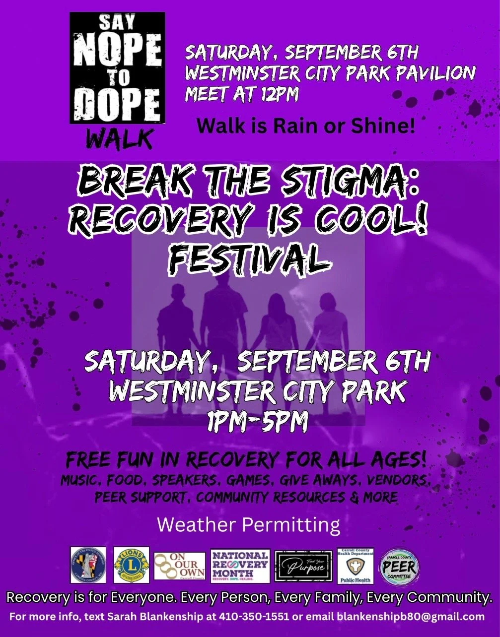 Break the Stigma: Recovery is Cool Festival