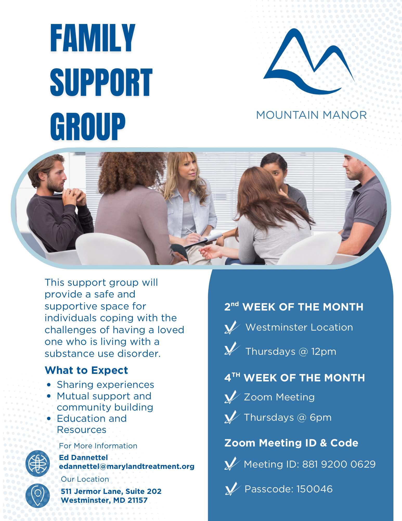 Family Support Group (Zoom)