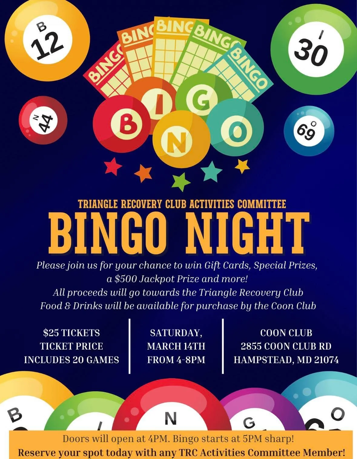 BINGO NIGHT ‼️