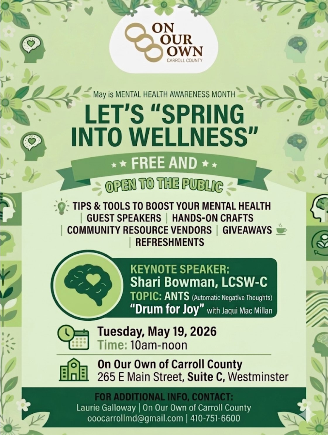 Let’s “Spring Into Wellness”