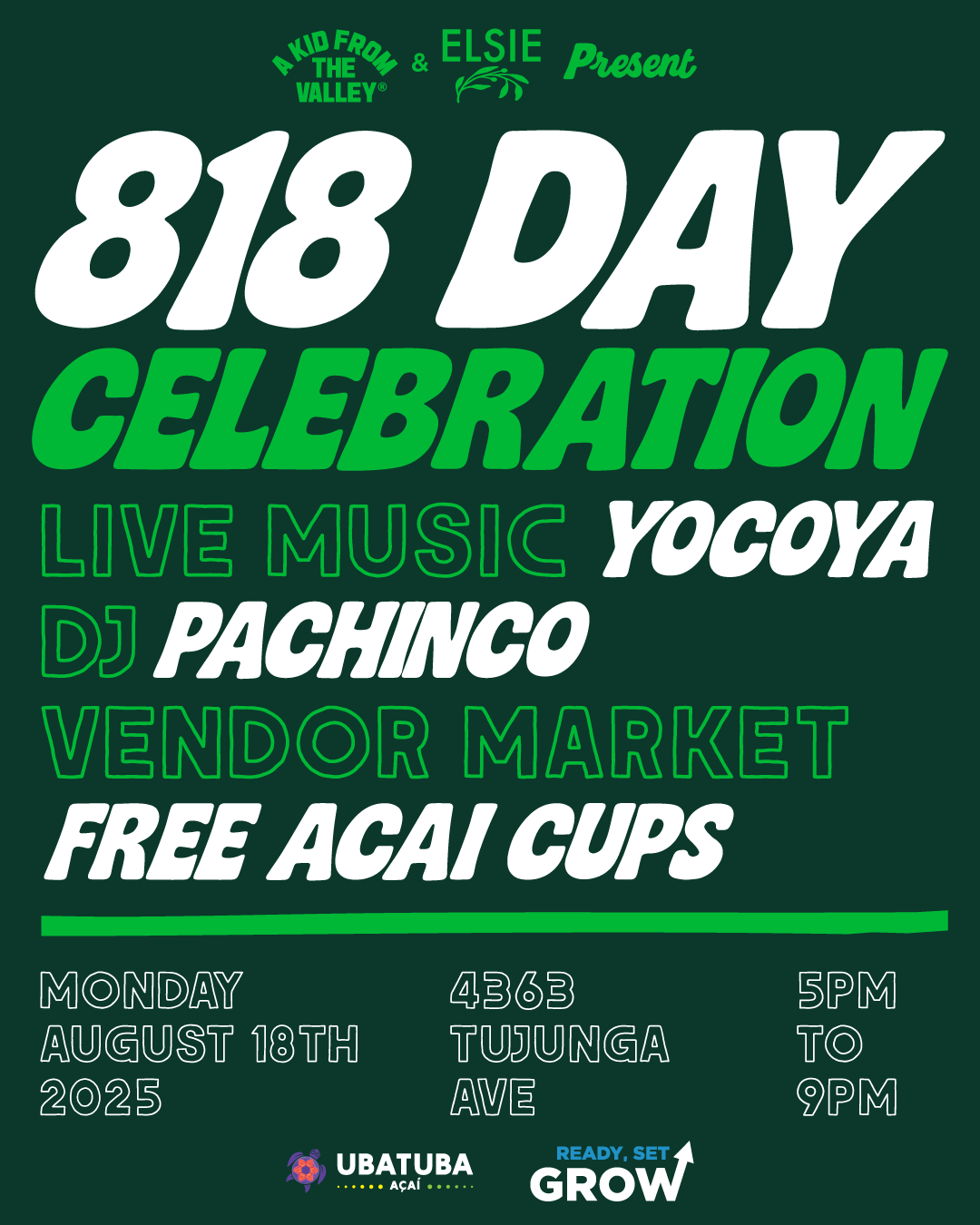 818 DAY: A Valley Celebration