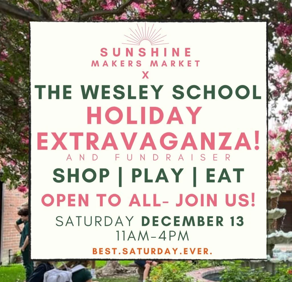 THIS SATURDAY! A holiday extravaganza for the ages! Head over to NoHo Arts District and join us on the gorgeous campus of @thewesleyschool for the absolute Best Day of holiday shopping, playing, crafting, dancing and eating! 

We join this delightful