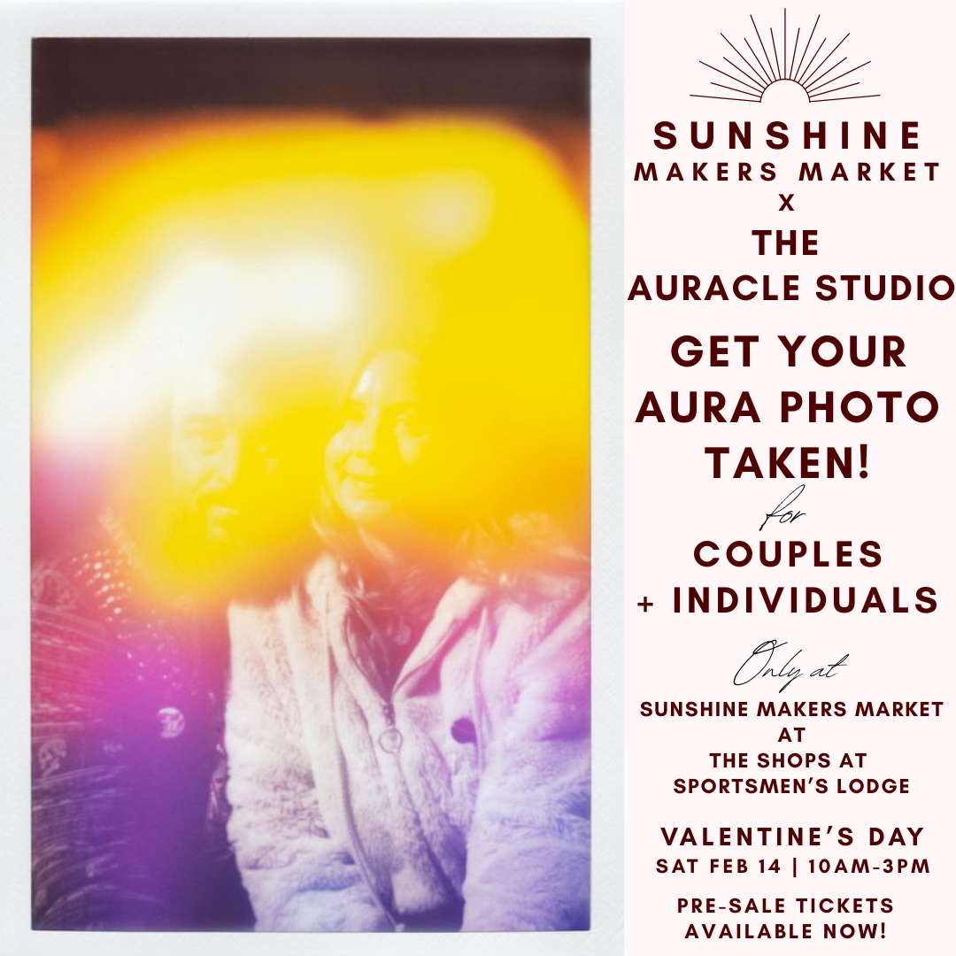 Get Your Aura Photo Taken at Sunshine Makers Market!