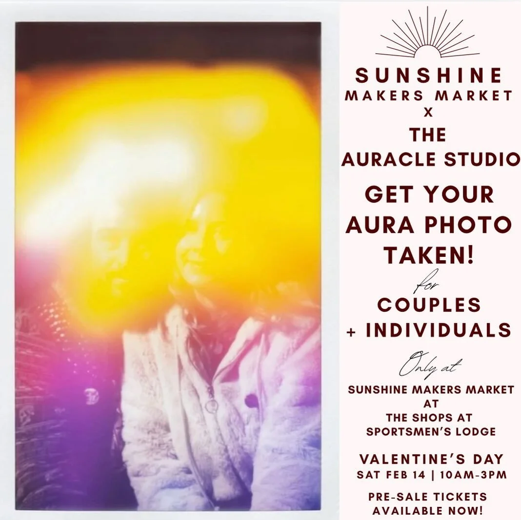 ✨AURA PHOTOS ARE HERE!✨ Saturday, February 14, join us for a very special Valentine&rsquo;s Day market full of incredible makers and artists AND our pals @auracle.studio will be joining us with their magical mini aura photography studio at @shopsatsp