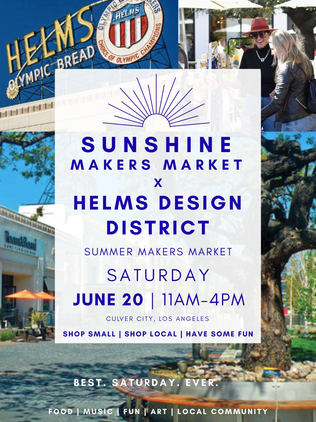 VIBES AFTER 5- Sunshine Makers Market X Helms Design District!