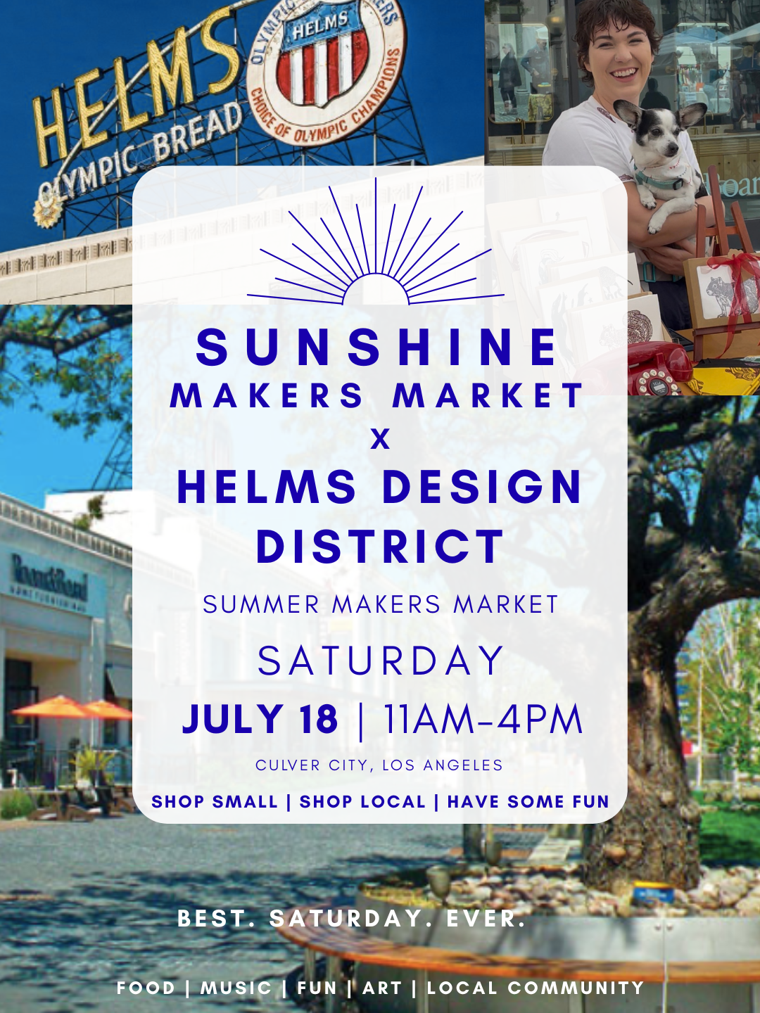 Sunshine Makers Market X Helms Design District!