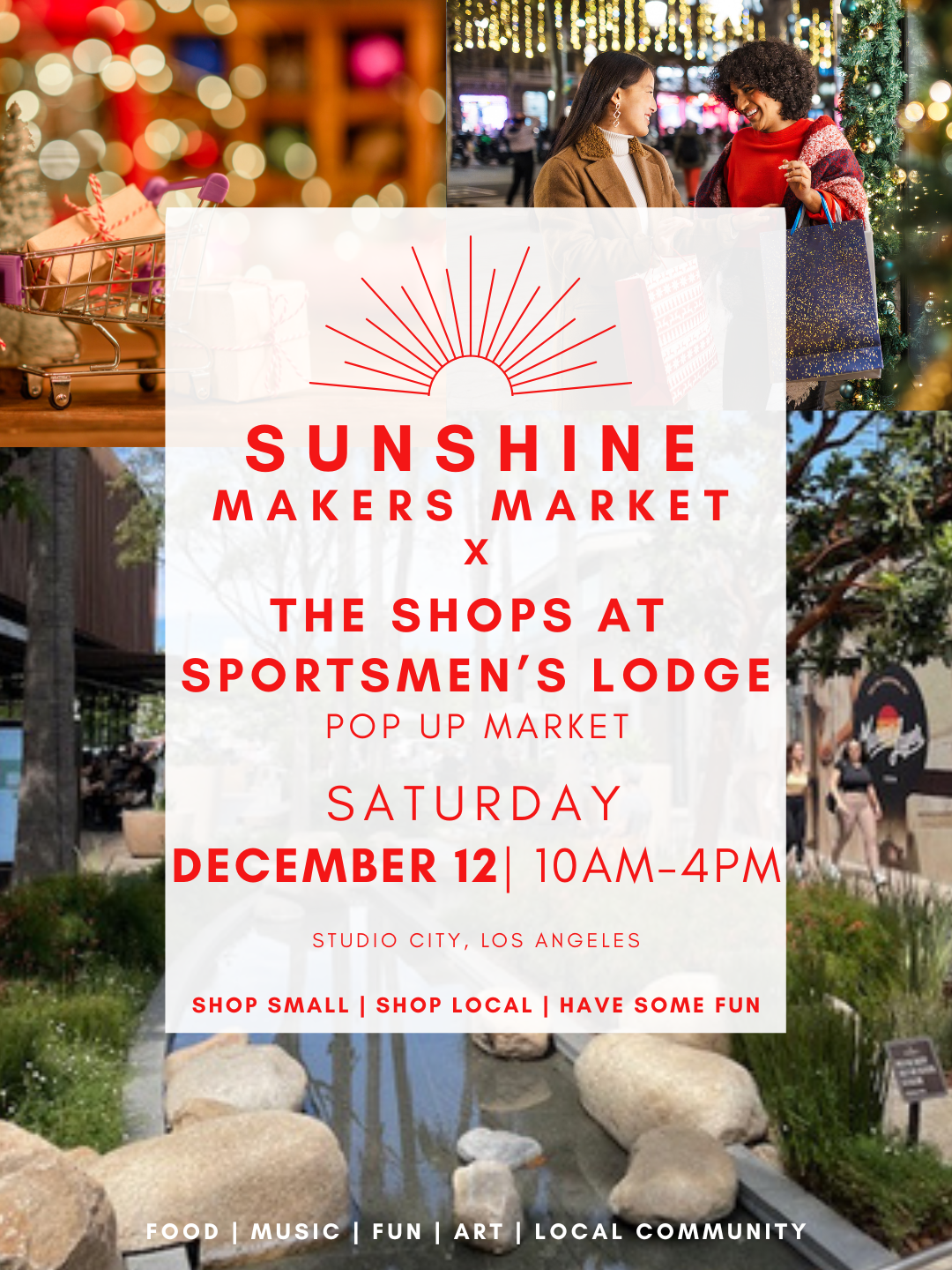 Jolly Sunshine Makers Market X The Shops at Sportsmen’s Lodge