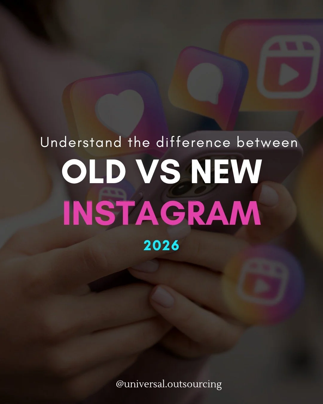 Old vs. New Instagram: Do you know the difference? 🤔💡
Check out our latest post to get the scoop and save it for later.

#Trends #Instagram #Insights #universaloutsourcing #outsource