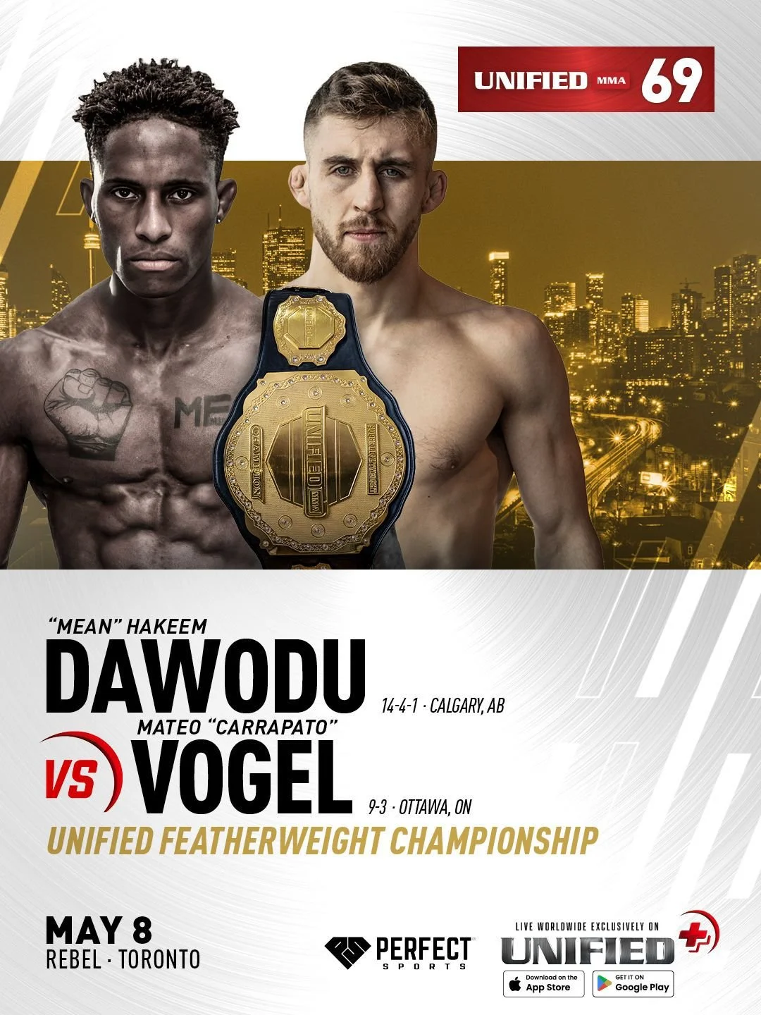 SC Collective’s MEAN HAKEEM Defends His Feather Weight Title in Toronto at Unified 69