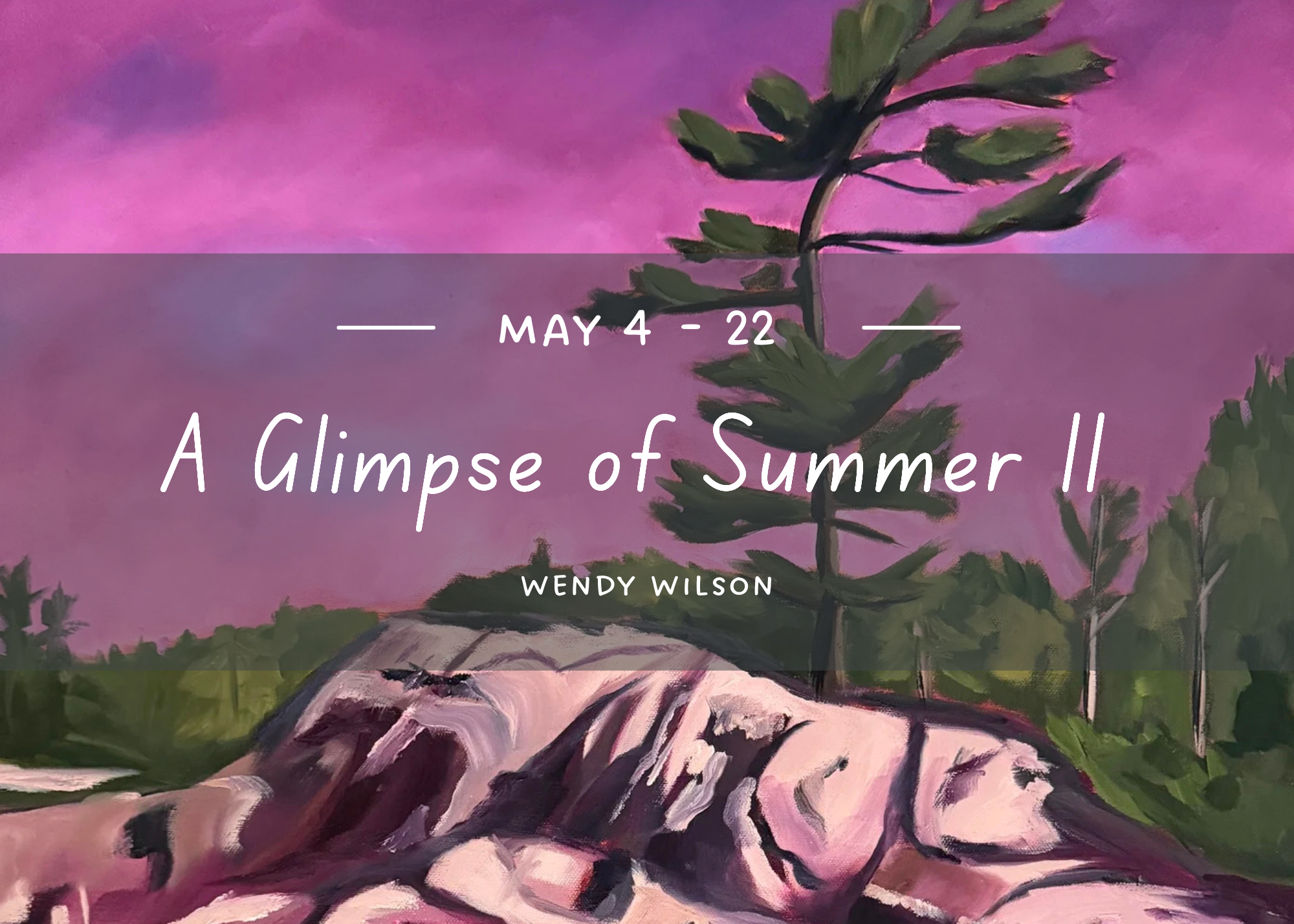 New Solo Show: A Glimpse of Summer II