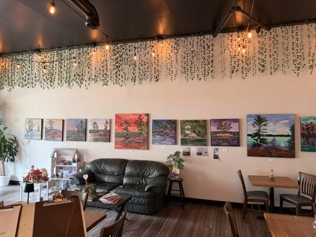 Sharing My Art at Mega Mindful Living in Midland