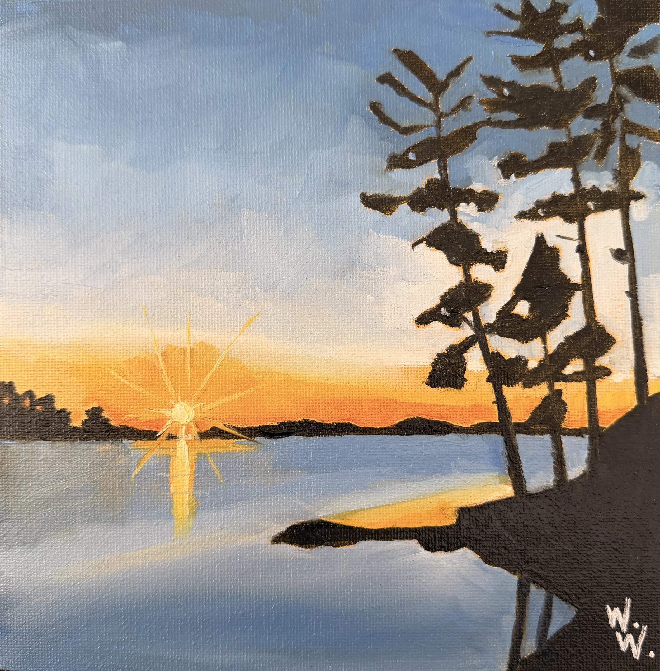 Georgian Bay Landscape Paintings.