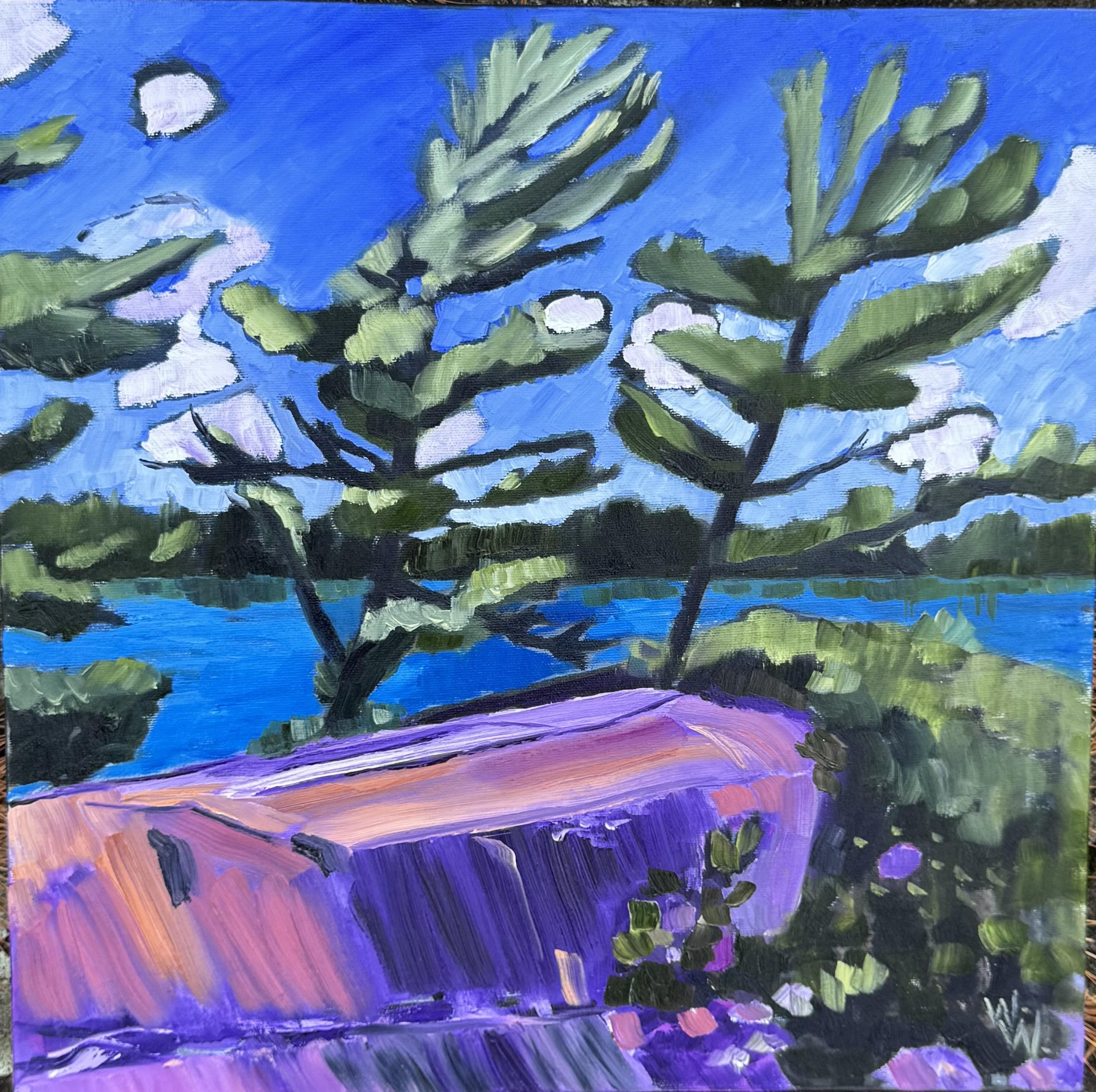 Wendy Wilson 'Positive Thoughts' 2024, Oil.jpeg
