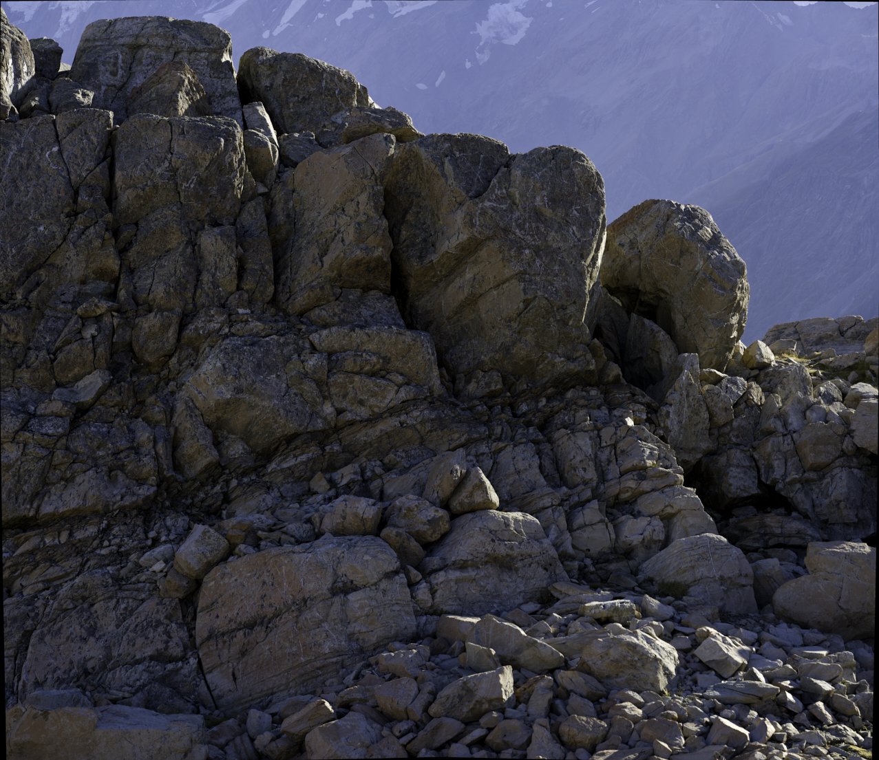 Mueller Hut strata