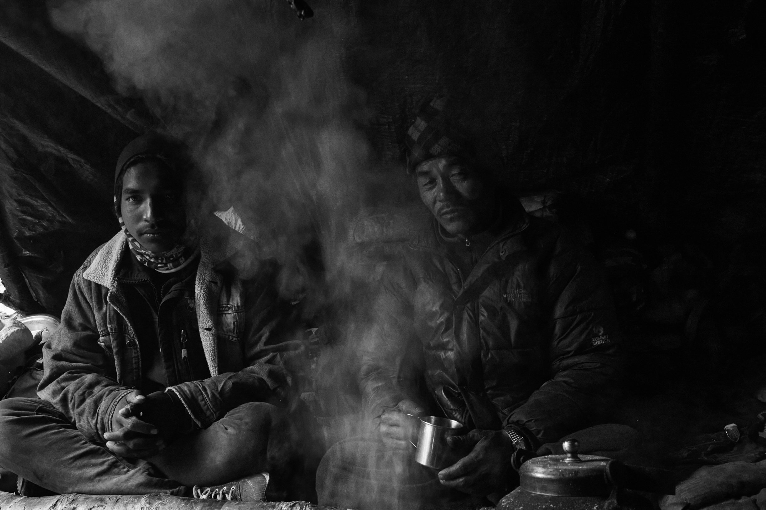 Yak Herders B&W
