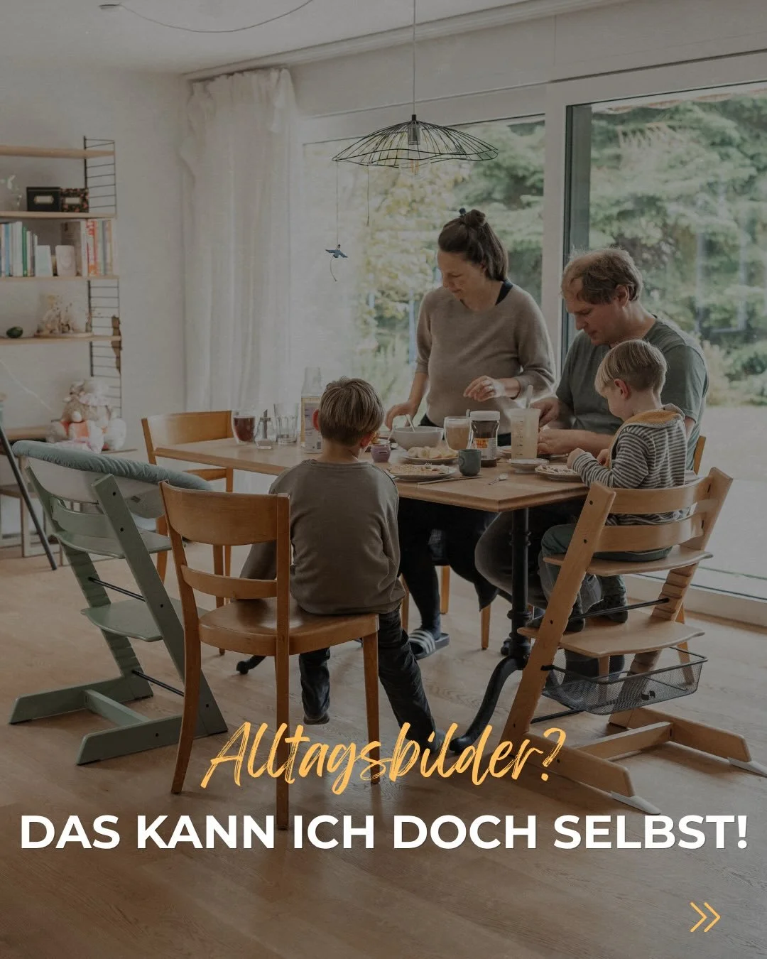 Euer Alltag verdient es, in Bildern festgehalten zu werden. Bilder, auf denen auch du mit drauf bist. Bilder, die zeigen, wie viel Liebe euch verbindet.
So viel von eurem Leben spielt sich jeden Tag ab - in den kleinen, unscheinbaren Momenten. Nicht 