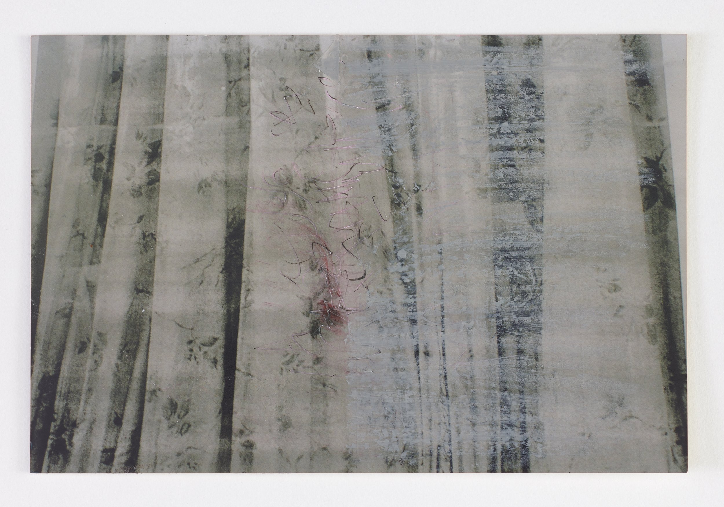 Inward Looking (photograph, pencil)