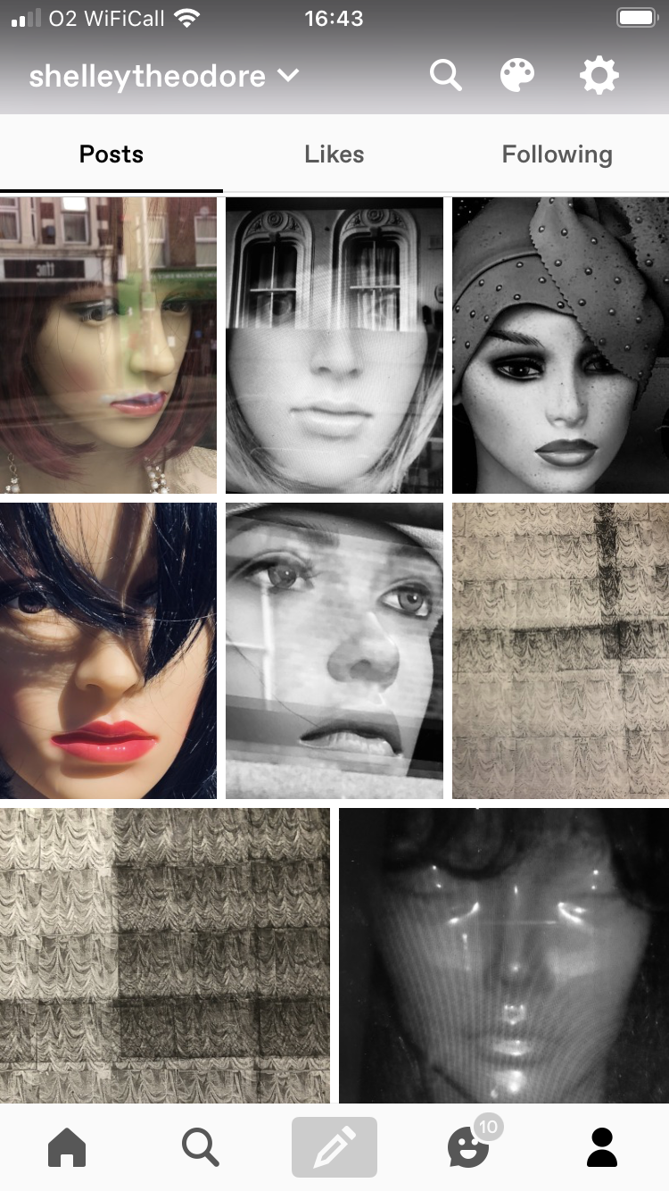 Le Rideau (photograph, Collage)