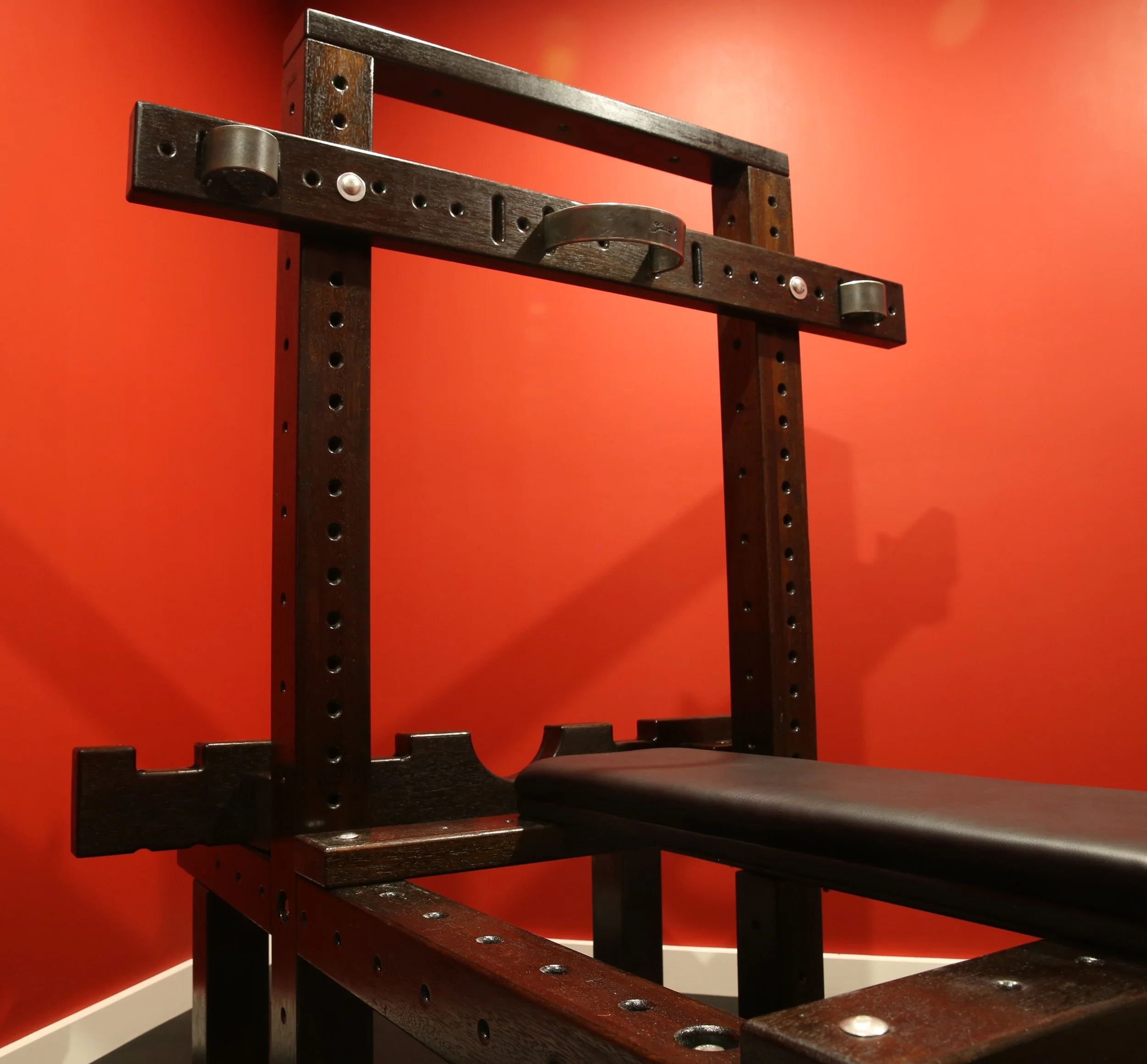 Custom made BDSM furniture in an adults only hotel based in Melbourne