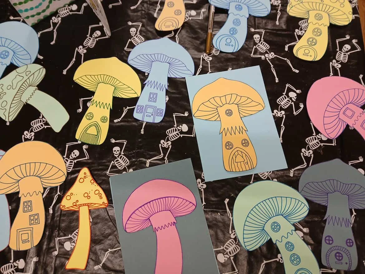 Make a Mushroom Fairy House