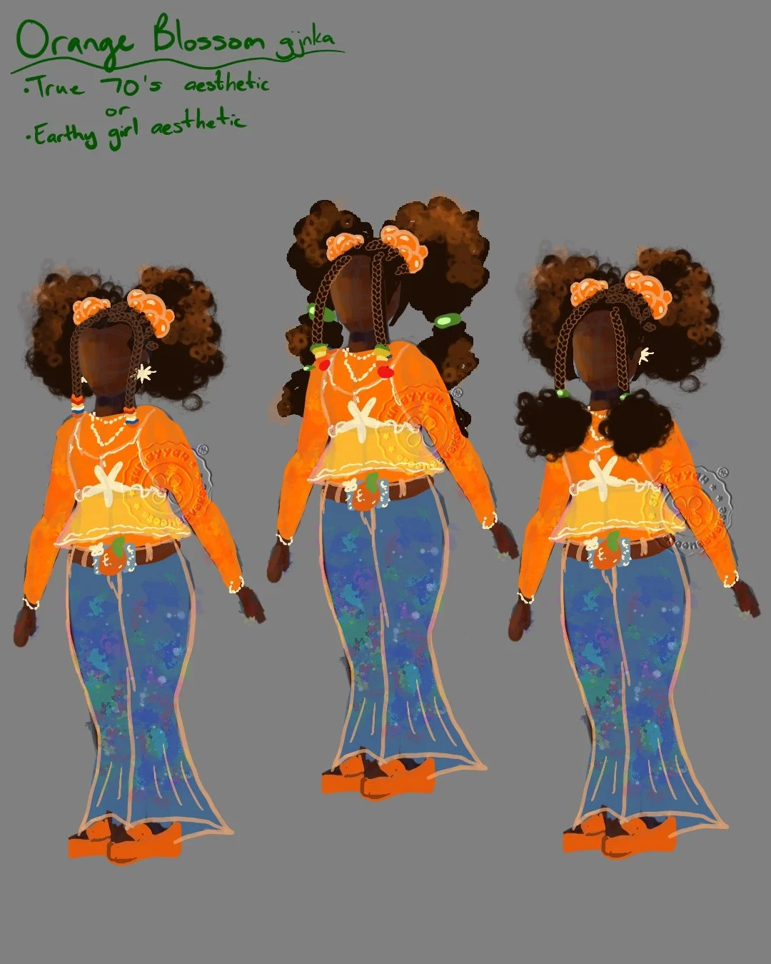 It was here I decided to make them younger