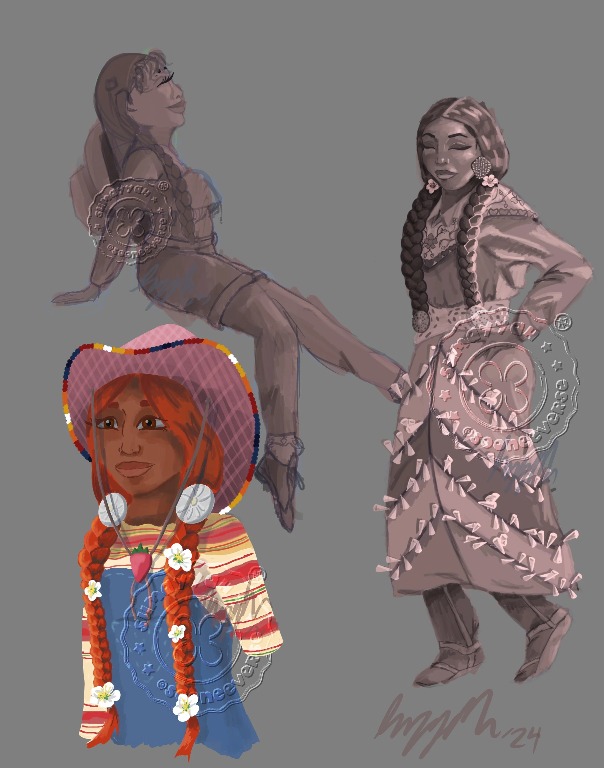 I first intended for them to be older