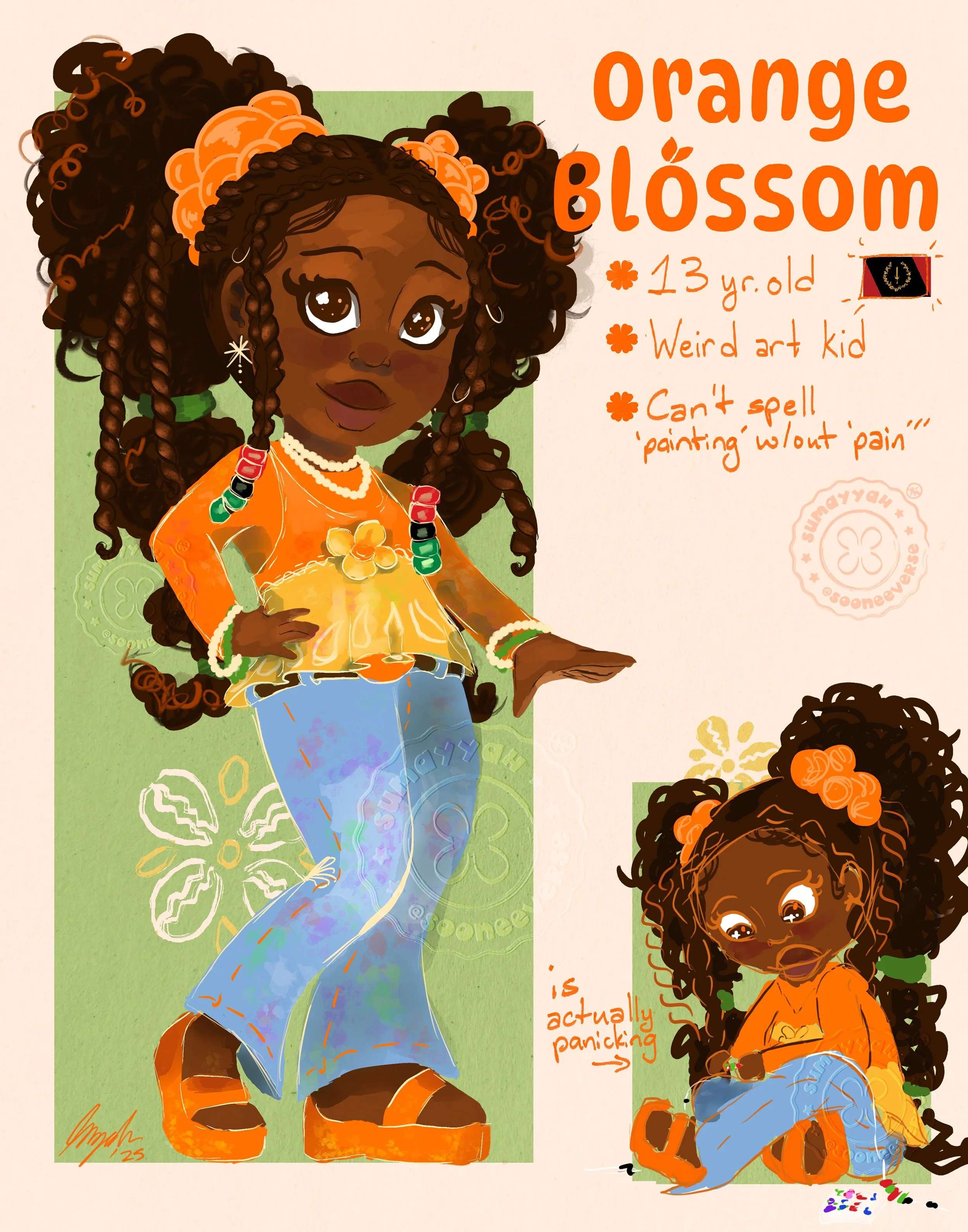 Orange Blossom - Her berrybest friend!