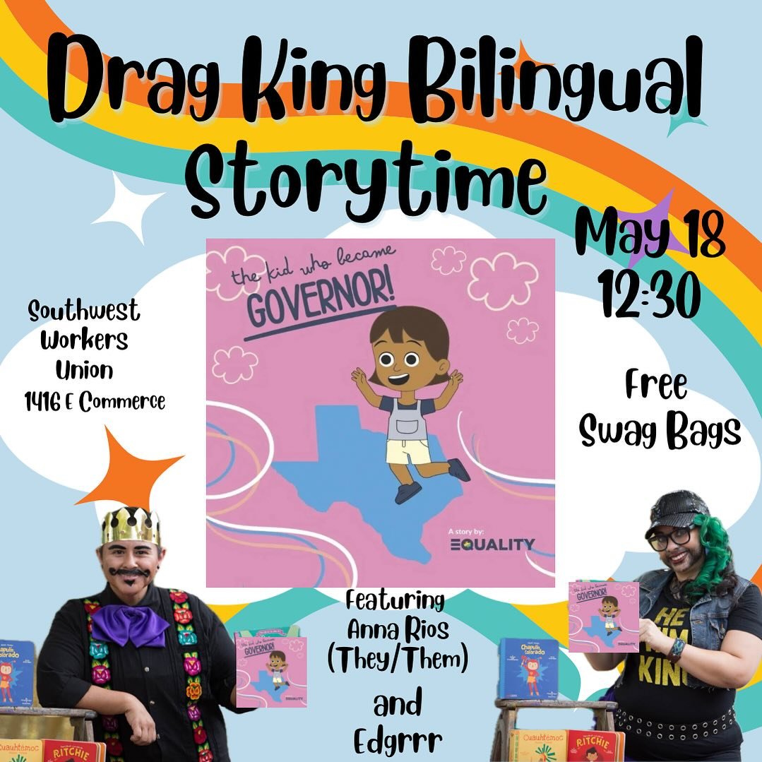 Artist Highlight: SirGio and Gacho Marx of @losmen210 will be preforming Drag King Story Time at our 36th Anniversary Celebration! 

&ldquo;Come celebrate SWU with some Dancing, Reading, Arte, y GANAS! Drag King Story Time will be featuring local non