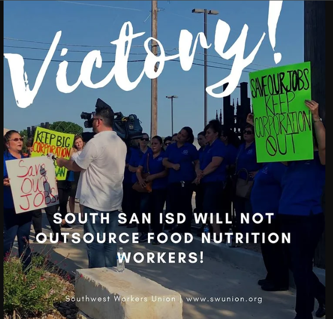 South San SAISD, the Outsourcing of School Services and Layoffs ...